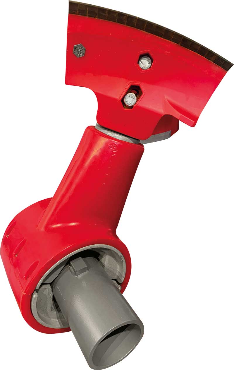 Hartmetallverbundschaufel